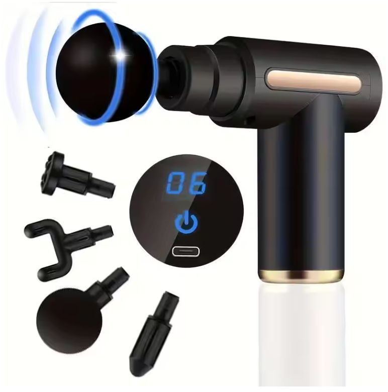 Pistolet de Massage Portable à Percussion | Relaxation Musculaire & Récupération Sportive