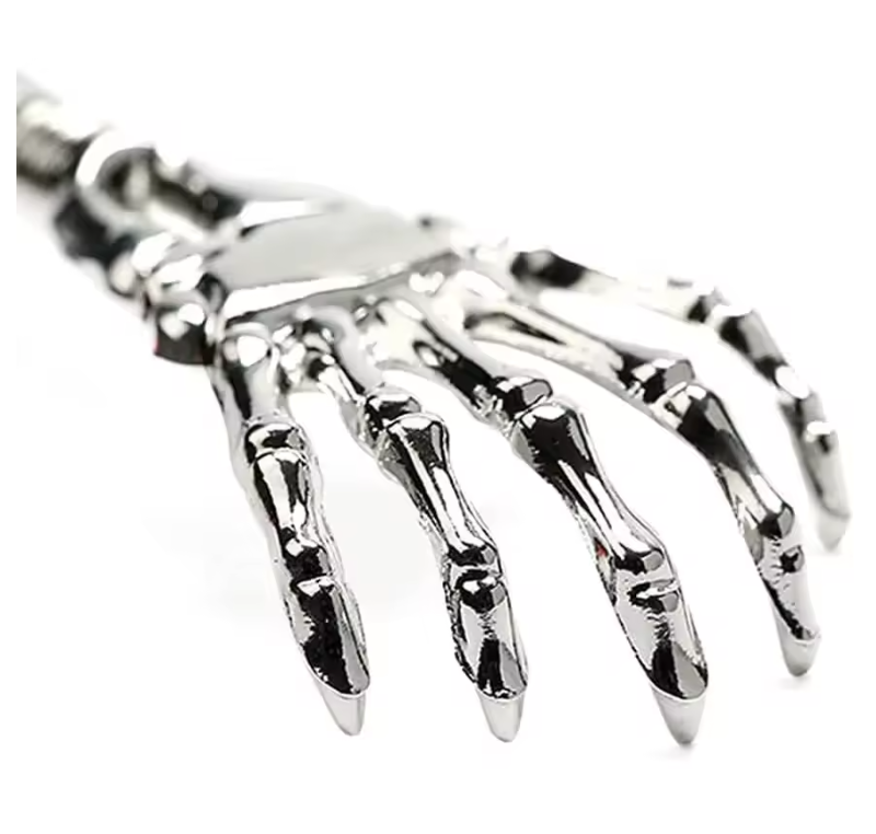 Gratte-Dos Télescopique Main de Squelette | Design Original & Relaxation Garantie