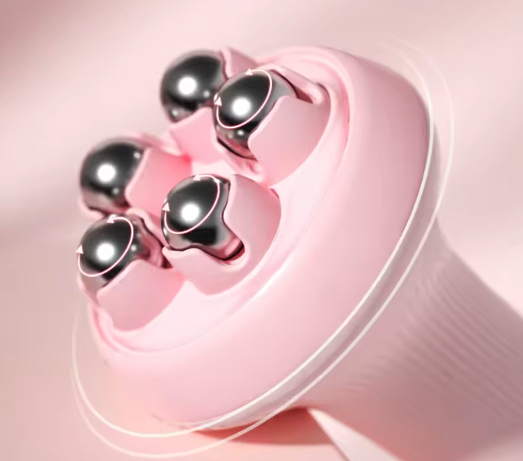 Rouleau de Massage Anti-Cellulite 5 Billes | Relaxation, Tonification & Circulation