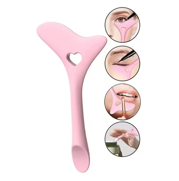 Pochoir Eye-Liner Multifonction en Silicone | Maquillage Précis & Rapide