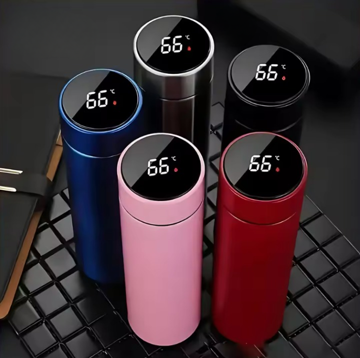 Bouteille Isotherme 500ML | Affichage de Température LED