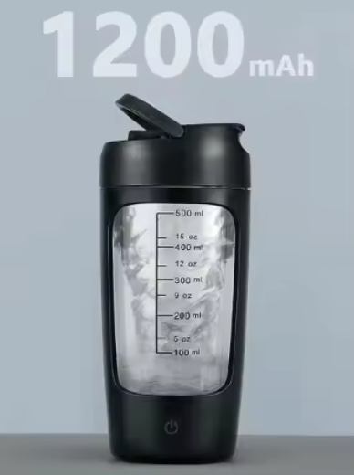 Shaker Électrique Rechargeable | Mélange Parfait & Sans Grumeaux