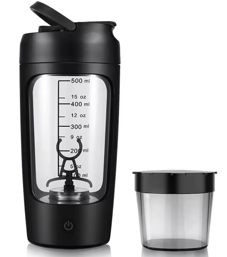 Shaker Électrique Rechargeable | Mélange Parfait & Sans Grumeaux