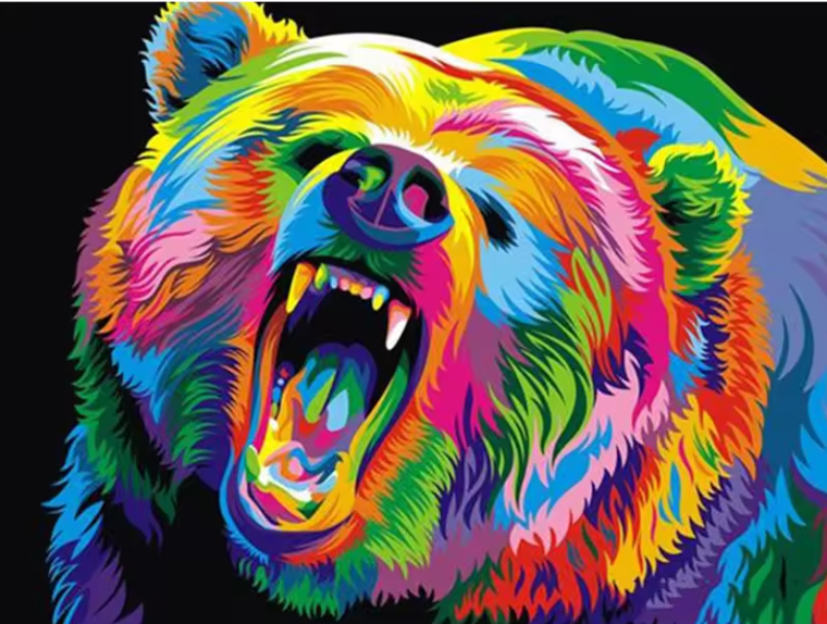 Kit Peinture au Diamant 5D Animaux | Broderie DIY & Décoration Maison