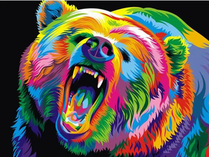 Kit Peinture au Diamant 5D Animaux | Broderie DIY & Décoration Maison