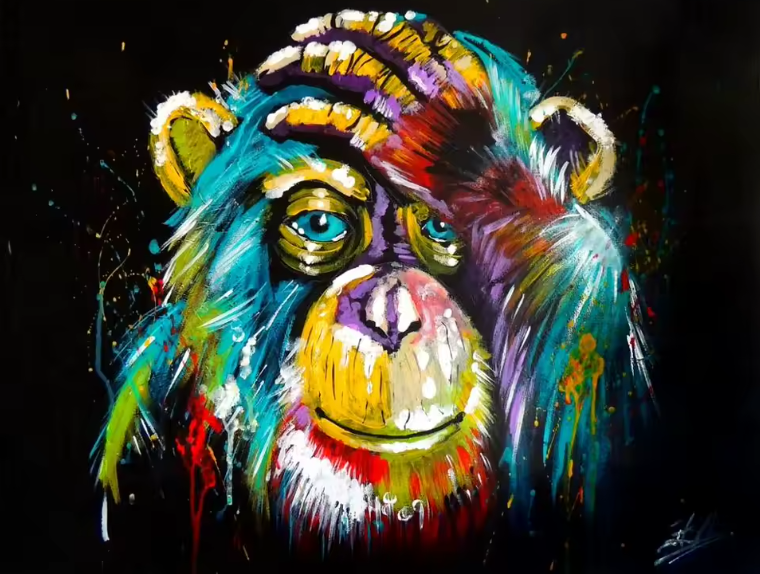 Kit Peinture au Diamant 5D Animaux | Broderie DIY & Décoration Maison