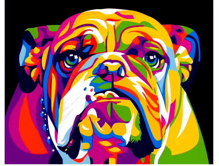 Kit Peinture au Diamant 5D Animaux | Broderie DIY & Décoration Maison