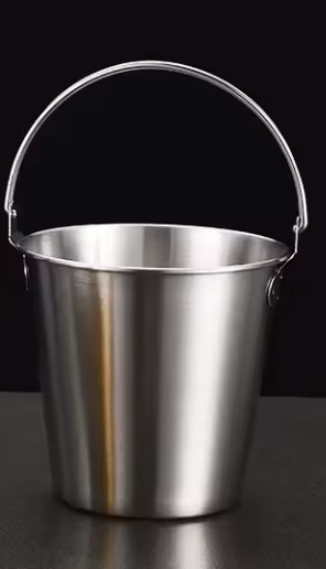 Mini Seau à Glace Doré ou Argenté en Acier Inoxydable | Glaçons, Bière & Snacks