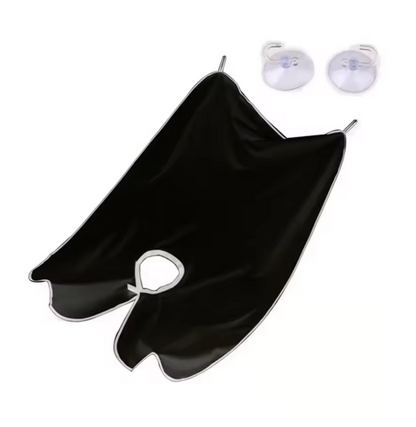 Tablier de Rasage pour Homme | Bavoir à Barbe avec Ventouses | Rasage Propre & Sans Salissures