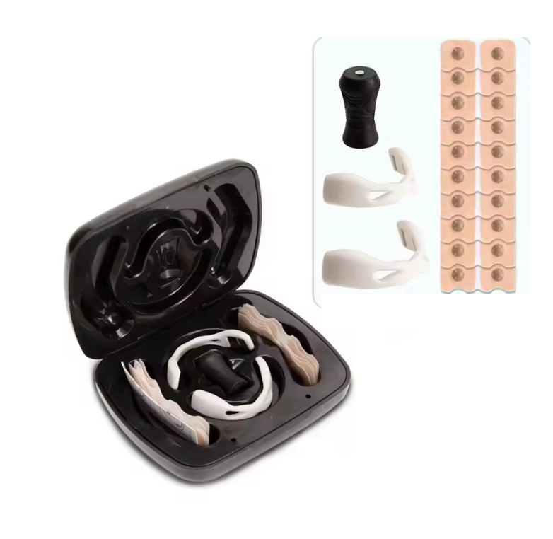 Dilatateur Nasal Magnétique de Sport | Bandes Nasales Anti-Ronflement & Respiration Améliorée