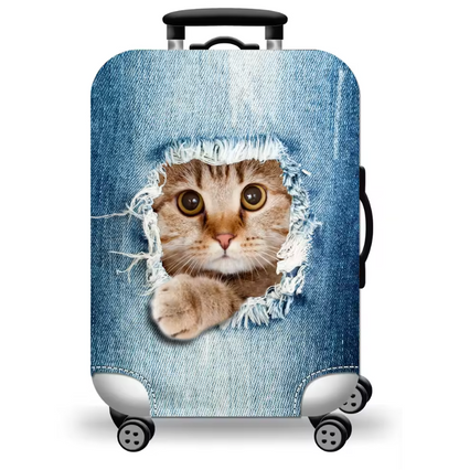 Housse de Protection pour Bagages Voyage Autour du Monde | Valise 48-80cm