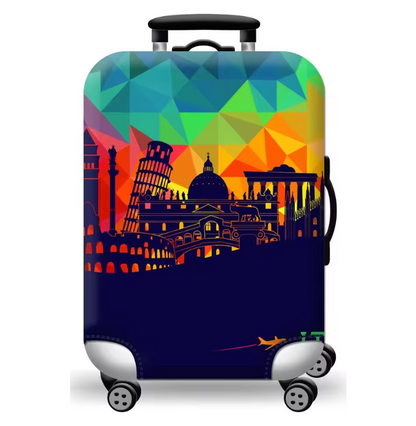 Housse de Protection pour Bagages Voyage Autour du Monde | Valise 48-80cm