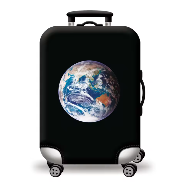 Housse de Protection pour Bagages Voyage Autour du Monde | Valise 48-80cm