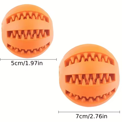 Balle de Jouet Interactive pour Chien | Distributeur de Friandises & Nettoyage Dentaire