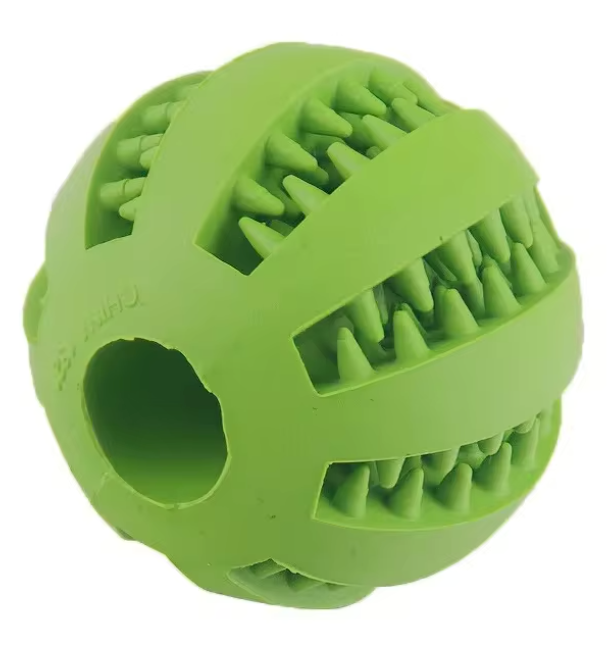 Balle de Jouet Interactive pour Chien | Distributeur de Friandises & Nettoyage Dentaire