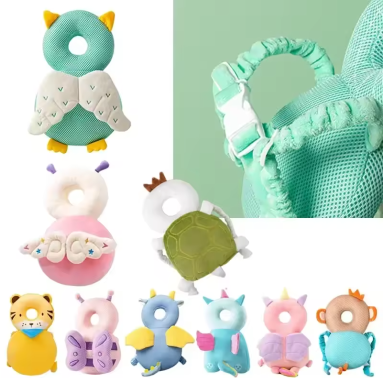 Protecteur de Tête Antichute pour Bébé | Sac à Dos Sécurité & Oreiller Doux