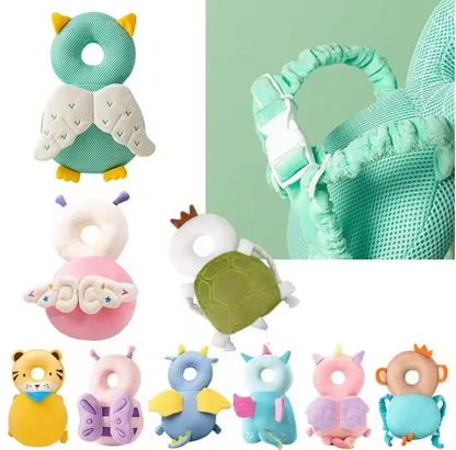 Protecteur de Tête Antichute pour Bébé | Sac à Dos Sécurité & Oreiller Doux
