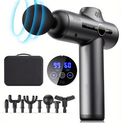 Pistolet de Massage Portable à Percussion | Relaxation Musculaire & Récupération Sportive