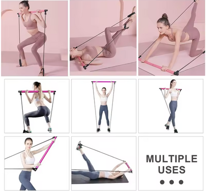 Barre de Pilates Multifonction | Fitness, Yoga & Renforcement Musculaire