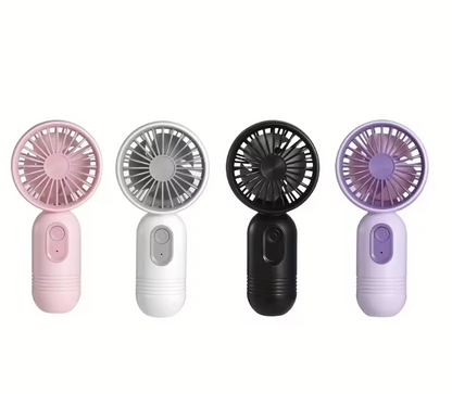 Mini Ventilateur Portable USB | 3 Vitesses Rechargeables