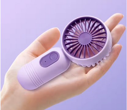 Mini Ventilateur Portable USB | 3 Vitesses Rechargeables