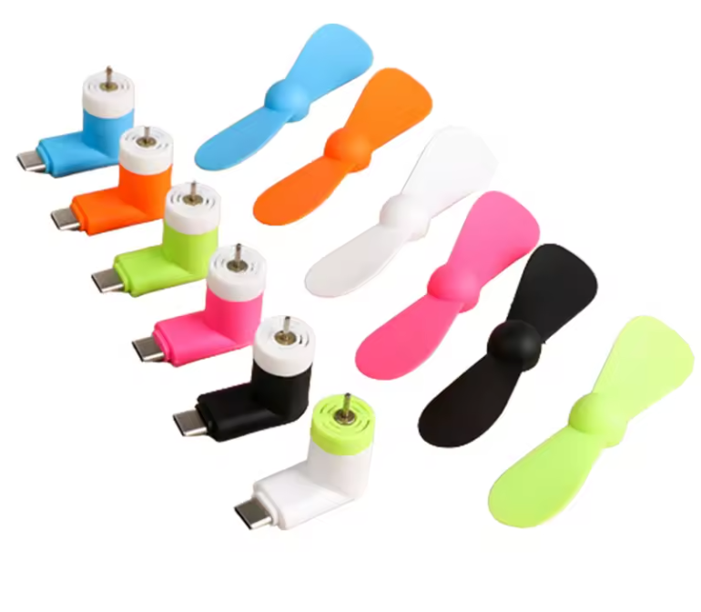 Mini Ventilateur USB-C pour Smartphone | Portable, Silencieux & Économique