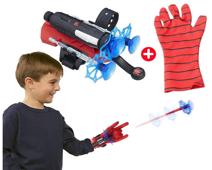 Gant Lanceur de Toiles Spiderman | Jouet à Ventouses & Costume Super-Héros