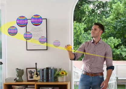 Balle Volante Magique | Effet Boomerang & Lumineux