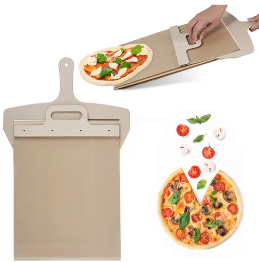 Pelle à Pizza Coulissante | Spatule de Cuisson Antiadhésive & Pratique