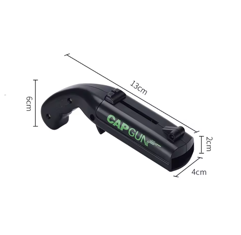 Ouvre-Bouteille Pistolet Cap Gun | Décapsuleur & Lanceur de Bouchons