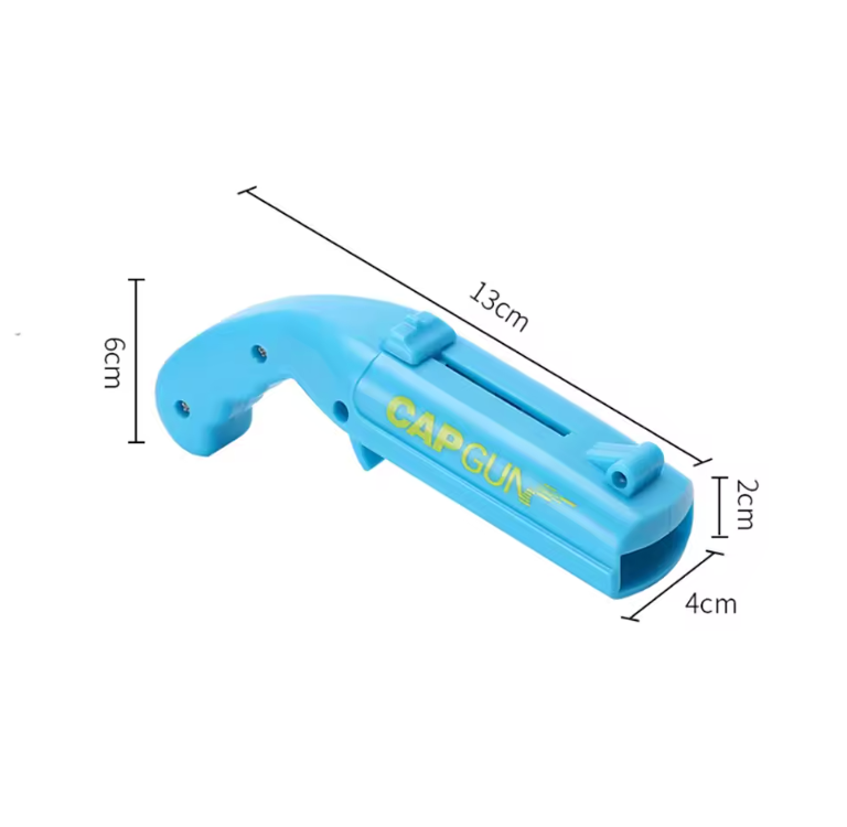 Ouvre-Bouteille Pistolet Cap Gun | Décapsuleur & Lanceur de Bouchons
