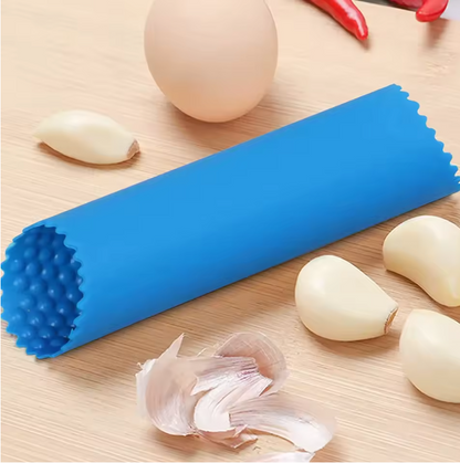 Éplucheur d’Ail en Silicone | Tube Antidérapant & Facile à Nettoyer