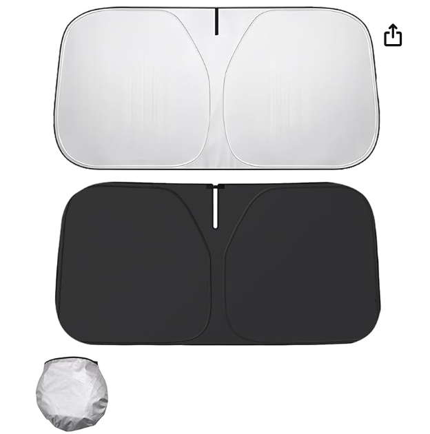 Pare-Soleil de Pare-Brise Voiture | Protection UV & Isolation Thermique Été