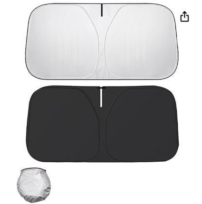 Pare-Soleil de Pare-Brise Voiture | Protection UV & Isolation Thermique Été