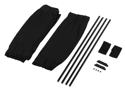 Rideaux Pare-Soleil Arrière Voiture Universels (Lot de 2) | Protection UV & Isolation Thermique