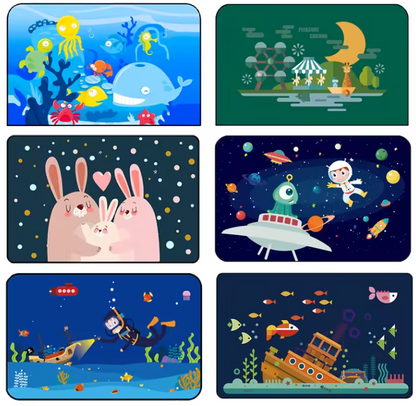 Pare-Soleil Magnétique Voiture Bébé & Enfant | Protection UV Double Couche Dessin Animé Mignon