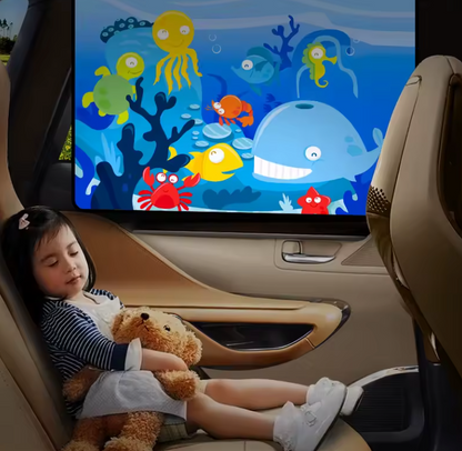 Pare-Soleil Magnétique Voiture Bébé & Enfant | Protection UV Double Couche Dessin Animé Mignon