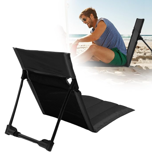 Chaise de Camping Pliable avec Dossier | Ultra-Légère, Confortable & Portable