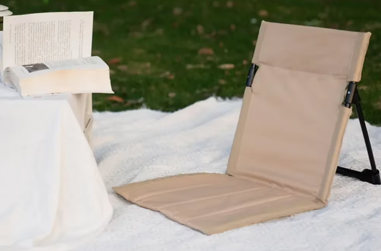 Chaise de Camping Pliable avec Dossier | Ultra-Légère, Confortable & Portable