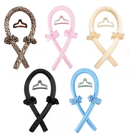 Bigoudi Sans Chaleur | Bandeau Boucleur Cheveux Doux & Brillants | Coiffure Naturelle & Confortable