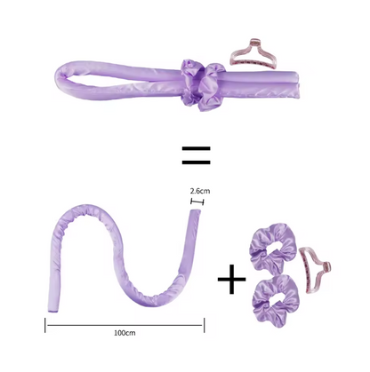 Bigoudi Sans Chaleur | Bandeau Boucleur Cheveux Doux & Brillants | Coiffure Naturelle & Confortable