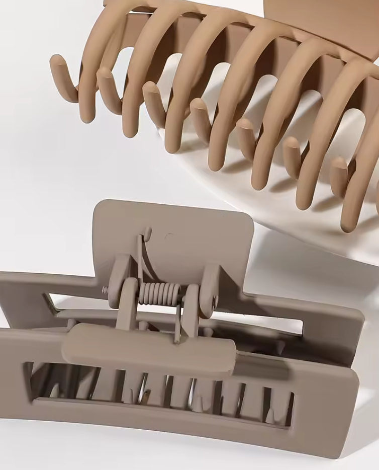 Lot de 5 Grandes Pinces à Cheveux | Durables & Élégantes | Cheveux Fins ou Épais