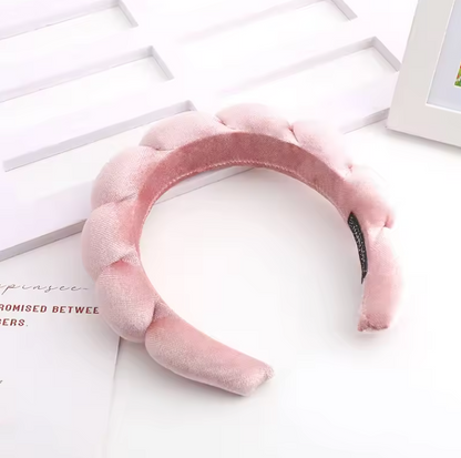 Bandeau Velours | Accessoire Doux & Chic pour Soins, Maquillage ou Coiffure