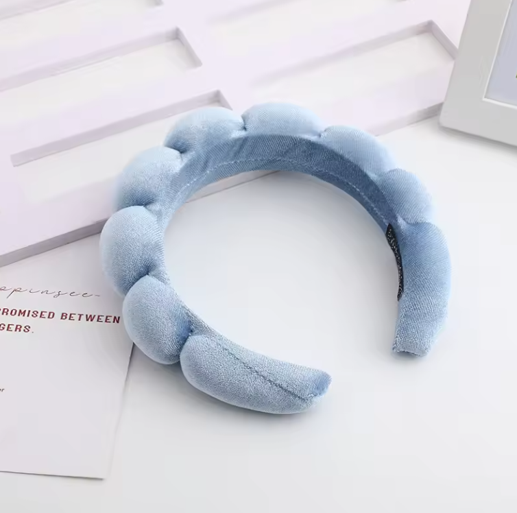 Bandeau Velours | Accessoire Doux & Chic pour Soins, Maquillage ou Coiffure