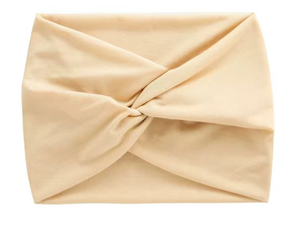 Bandeau Large Torsadé Femme | Style Bohème Chic | Accessoire Polyvalent & Confortable