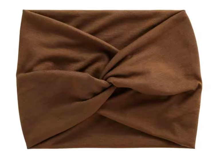 Bandeau Large Torsadé Femme | Style Bohème Chic | Accessoire Polyvalent & Confortable