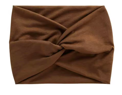 Bandeau Large Torsadé Femme | Style Bohème Chic | Accessoire Polyvalent & Confortable
