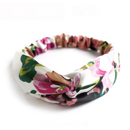 Bandana Été Femme | Vintage & Imprimé Fleuri | Accessoire Cheveux Chic et Confortable