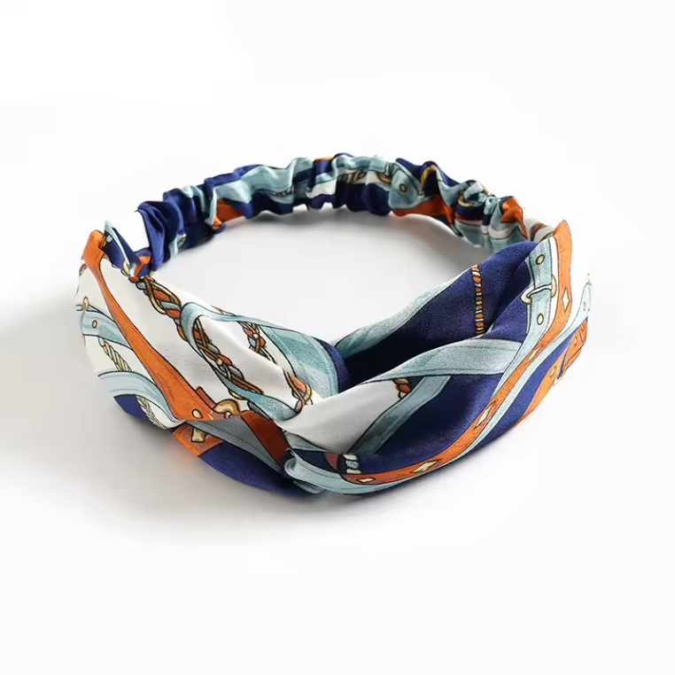 Bandana Été Femme | Vintage & Imprimé Fleuri | Accessoire Cheveux Chic et Confortable