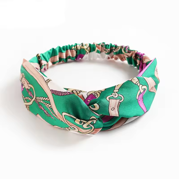 Bandana Été Femme | Vintage & Imprimé Fleuri | Accessoire Cheveux Chic et Confortable